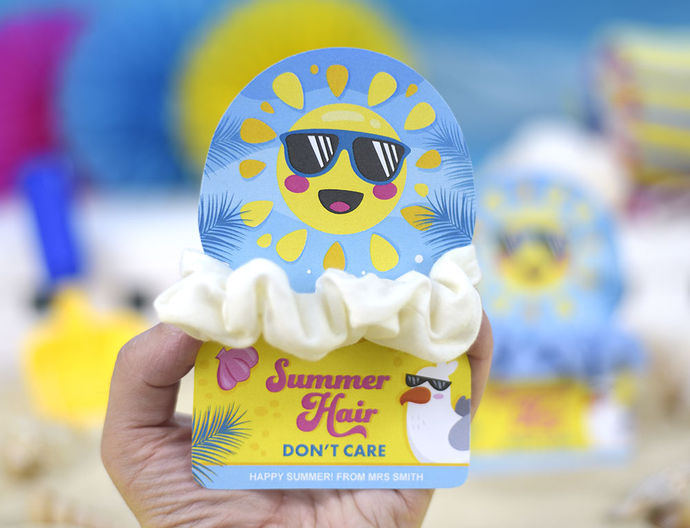 Summer sun scruchie holder Summer sun scruchie holder